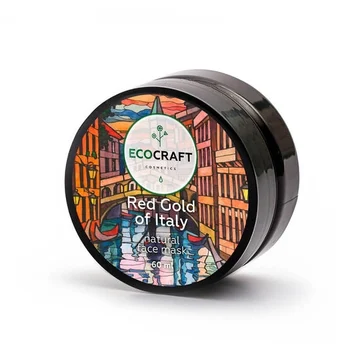 

Ecocraft face mask multi-corrective with lifting effect red gold and