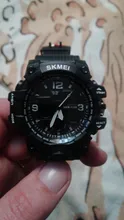 SKMEI-reloj deportivo para hombre, estilo militar, cronógrafo masculino, digital, LED, resistente al agua