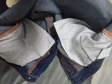 Pantalones vaqueros de cintura alta para mujer, pantalón DENIM entallado, elástico, de talla grande, para mamá, 5XL, 6XL