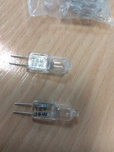 10pcs 12V 5W/10W/20W/35W/50W G4 light bulbs inserted beads crystal lamp Halogen Lamps