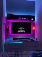 Tira de luces LED con Bluetooth para TV, cinta impermeable y Flexible con diodo de retroiluminación, RGB 5050, SMD 2835, cc 12V, 5M, 10M, 15M, 20M