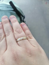 Anillos de acero de titanio para parejas, diseño de onda dorada, boda, infinito, regalos de joyería de compromiso para hombres y mujeres