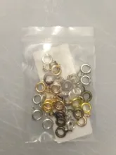 30 unids/lote de cierre de anillo de resorte dorado con anillo de salto abierto, cierre de joyería para cadena, collar, pulsera, conectores, fabricación de joyas