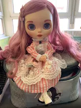 Botas para muñecas Blythe de 3,2 cm, Mini zapatos de cuero para muñecas Blyth Azone BJD 1/8, accesorios de títere zapato informal