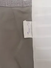 100%Blackout Curtains Linen Window-Treatment Bedroom Living-Room Kitchen Water-Proof