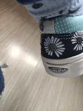 Canvas Shoes Flower Retro-Color Unisex Lace-Up Girl Skateborad Lovers Woman Ulzzang