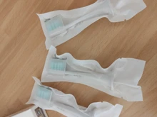 Xiaomi-Cabezal de cepillo de dientes eléctrico Mijia Original, 3 uds., para T300 y T500, limpieza acústica inteligente, cabezal de cepillo 3D