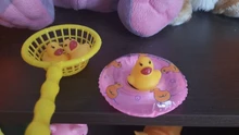 Juguete de baño de pato de caucho de juguete para bebé, juguete de baño para la playa con animales, flotador, pato amarillo, pato, Kawaii