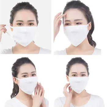 

Cotton Mask Health Cycling Anti-Dust Mouth Mask Respirator Unisex Warming Wearing Windproof Mouth-Muffle Face Black White
