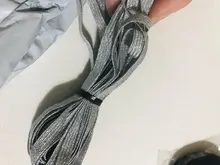 Stretch-Rope Rubber-Band Waist-Band Elastic-Ribbon Sewing Fiat 6mm 5yards/Lot Metallic-Color