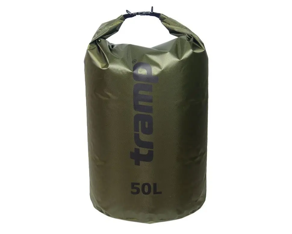 Гермомешок Tramp 50л TRA-208 (оливковый) | Багаж и сумки