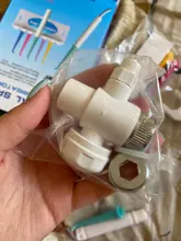 AZDENT grifo agua hilo Dental Oral Jet irrigador de agua de riego de hilo Dental cepillo de dientes SPA diente limpio y silencioso de la familia