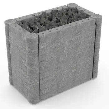 

Electric oven Sawo Super Nimbus nim-180ns-p (18 kW, remote control, cladding-талькохлорит)