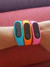 Reloj sencillo con anillo de mano para mujer, pulsera electrónica de moda deportiva Led, Reloj deportivo para hombre, envío directo, 2019