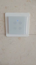 Timer Smart-Switch-Light Two-Way-Control Glass Wall Smatrul Tuya Neutral-Wire Wifi Touch