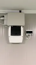 KONLEN-Detector de temperatura y humedad para el hogar, sensor con termómetro e higrómetro con pantalla digital y alarma, dispositivo wifi compatible con Tuya Smart y con aplicación para Android
