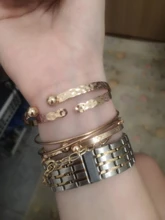 Tocona-pulsera Bohemia con borla de oro para mujer, concha de verano, piedra de cristal transparente, piña, corazón geométrico, joyería