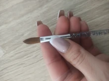 Pincel de Arte de uñas de cristal, herramienta de salón de manicura, esculpido de puntas, acrílico, UV, Gel Builder, pintura, punteado, 1 ud.