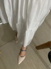 De tul Midi faldas para mujer de Otoño de 2021 de cintura alta de malla de faldas de tutú plisadas mujer blanco y negro Falda larga Streetwear