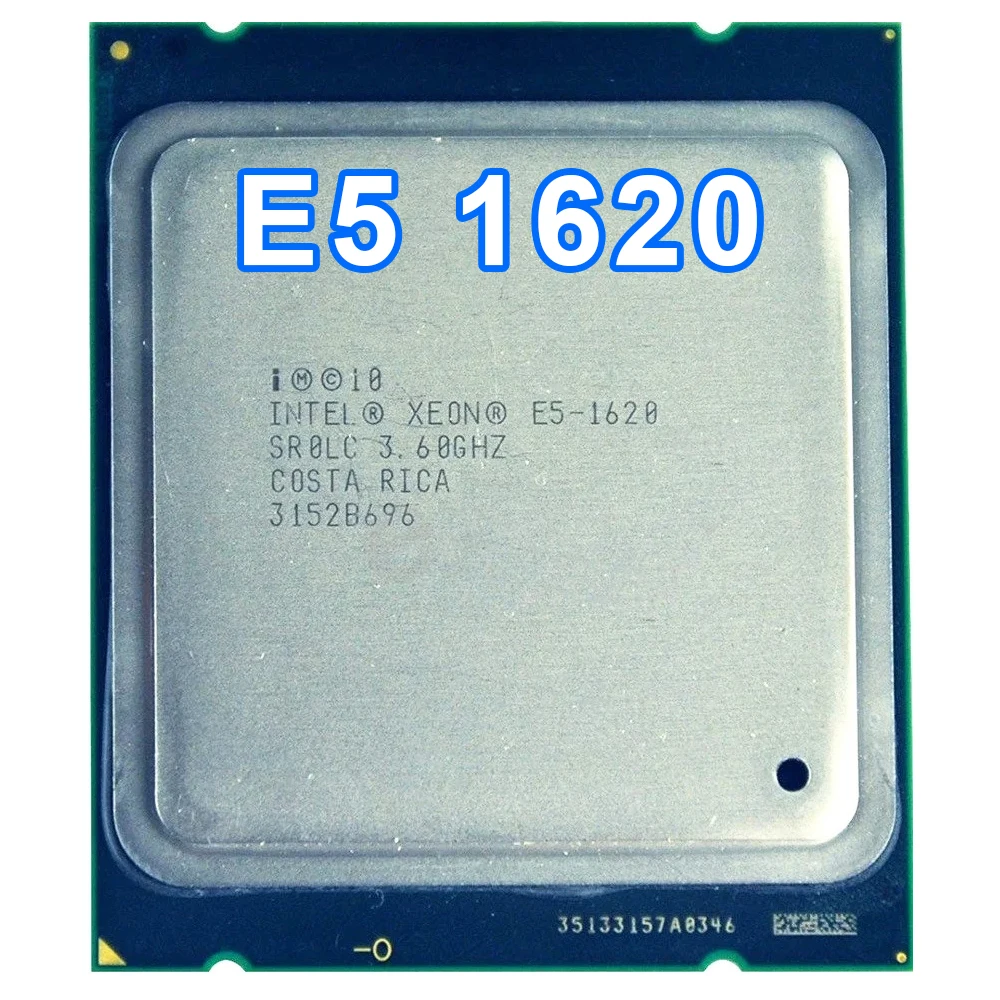 

Intel Xeon E5 1620 SR0LC 3.60 GHz 10M Cache Quad Core CPU LGA2011 Processor