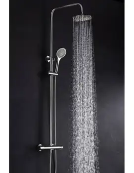 

SHOWER SET IMEX THERMOSTATIC CRETE SPRAYER STAINLESS STEEL 20