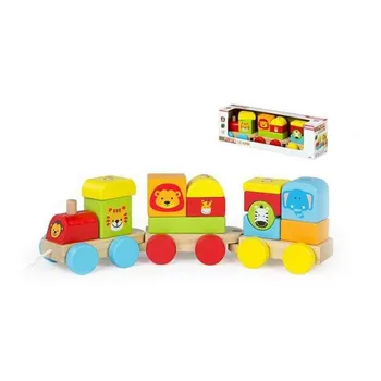 

Train with Passengers Animals (16 pcs)