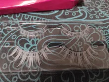 Pestañas postizas blancas para fiestas de Halloween, 2 pares de extensiones de pestañas naturales, blandas y divertidas, para Cosplay, maquillaje para pestañas