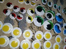 Menear autoadhesivo con los ojos para artesanías de álbum de recortes para bricolaje, proyectos, accesorios DIY para muñecas, ojos, juguetes hechos a mano, 100 Uds.