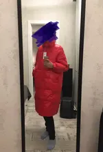 Down-Jacket Coat Yellow Winter Women Outerwear Snow FTLZZ Warm Blue Long 90%White-Duck-Down