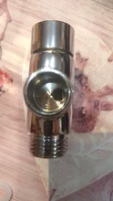 Diverter-Valve Shower-Tee-Adapter Bathroom-Accessories Water-Separator 3-Way Brass Adjustable