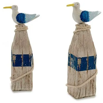 

Decorated Wood seagull