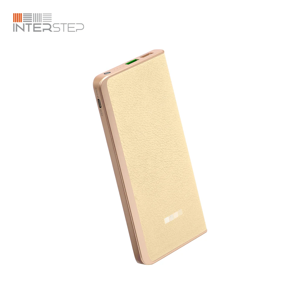 Внешний аккумулятор INTERSTEP PB6000QC Белый - Цвет: Белый
