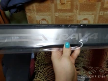 Vtear-placa de desgaste de umbral de puerta de coche, accesorio para Toyota RAV4 2019 2020 2021, embellecedor Interior de placas protectoras de acero inoxidable