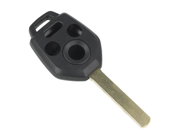 

Empty key shell remote control 4 buttons with blade DAT17 battery on without Transponder chip for Subaru Legacy Outback