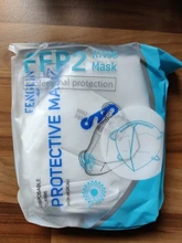Máscara FFP2 protectora Facial, Mascarillas de filtración contra la gripe, kn95, 100 Uds., envío rápido desde España
