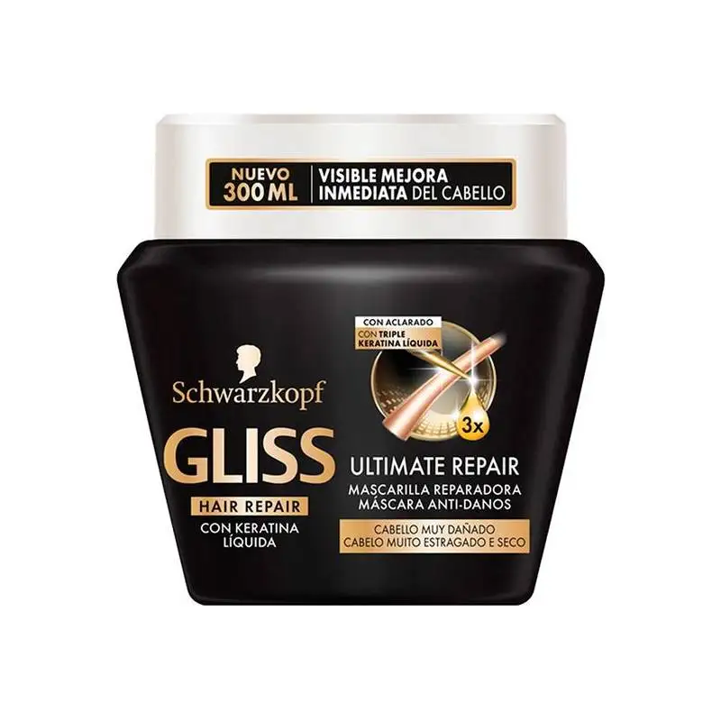 Маска для волос Repair Glis Ultimate Repair, Schwarzkopf(300 мл