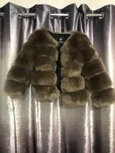 ZADORIN-abrigos de visón de S-3XL para mujer, Top de piel sintética rosa a la moda, prendas de vestir cálidas y gruesas, chaqueta de piel falsa para invierno, 2020