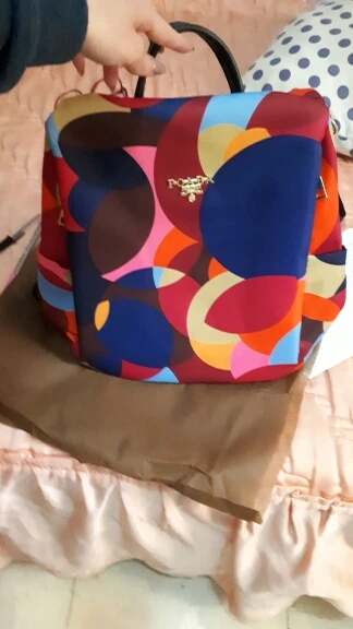 Sac à Dos Antivol Femme Multicolore