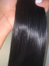 Links-extensiones de pelo ondulado brasileño, 1/3/4 mechones rectos, Color Natural, 28, 30, 32, 34, 40 pulgadas, extensiones de cabello Remy