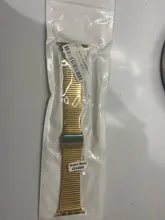 Correa de malla de acero inoxidable para Apple Watch 6 SE, correa de color de 44/42mm para iWatch Series 4 5 6 42mm 38mm