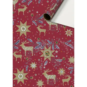 

Paper Packaging Stewo Hermann red, 0.7x2 m New Year's