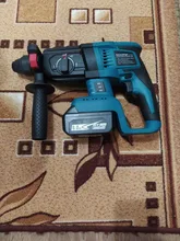 Hammer-Drill Electric-Hammer Cordless Battery--Case Rechargeable Rotary 18V Without