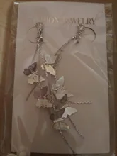 Pendientes clásicos de mariposa de circón para mujer, pendientes no perforados de oro de lujo para boda, aretes llamativos, Clips para las orejas, joyería