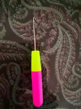 Alileader Crochet aguja de gancho de pelo aguja de tejer para trenzas de punto y ganchillo agujas para Jumbo trenzado giro 1 unids/lote