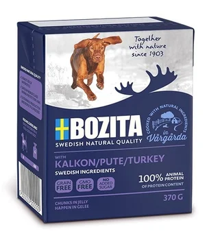 

Bozita naturals jelly pieces for dogs with Turkey Turkey Turkey Turkey 0,37 kg x 6 PCs