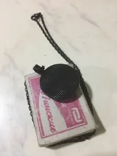 Badge Necklace Jewelry Pendant Umbrella Crystal Biochemical Gift Convex Round Glass Company