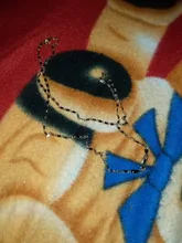 Cadena dorada de 16-30 pulgadas para hombre y mujer, collar bonito, joyería para fiesta de boda, regalo LN038