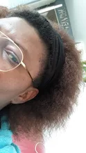 Yaki recto Afro corto sintético, pelucas para mujeres negras africanos Fluffy Pelo Rizado marrón oscuro Natural de Color rojo Cosplay
