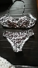 Sexy Swimsuit Bikini-Set Bandeau Push-Up Plus-Size Beach Women Europe Female S--Xxl