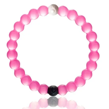 

Pink Lokai Male Yoga Bracelet